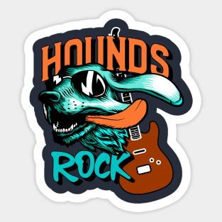 Hounds Rock Sticker